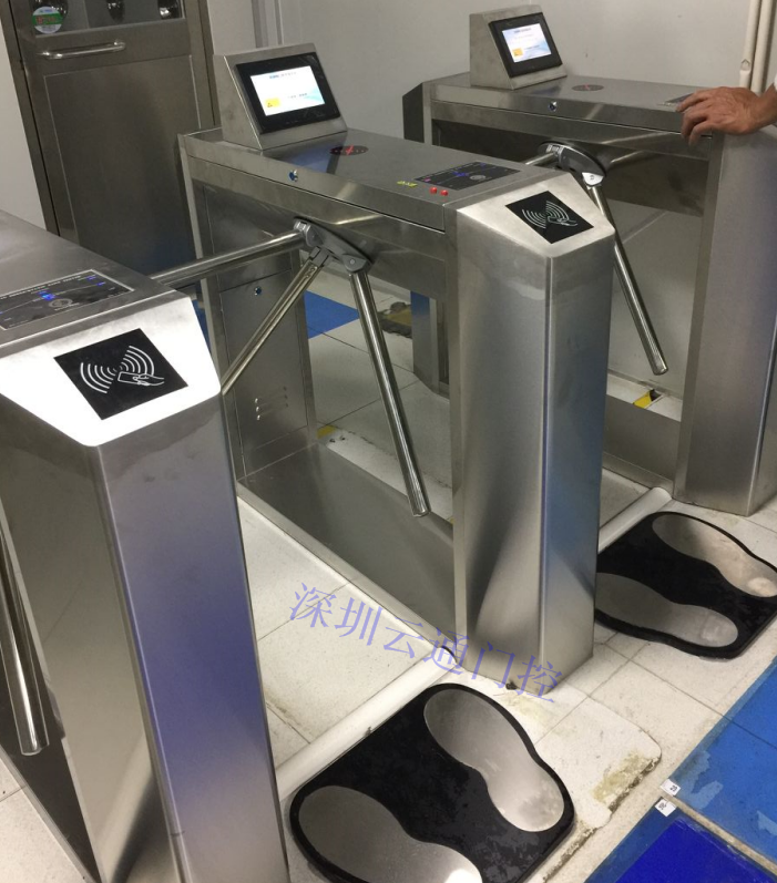 ESD防靜電三輥閘，帶顯示屏